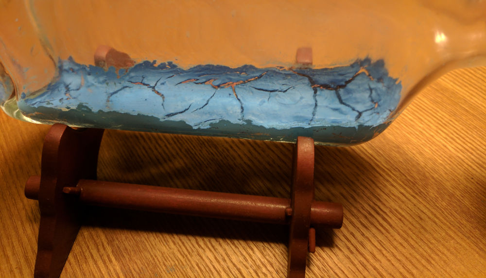 The cracked clay